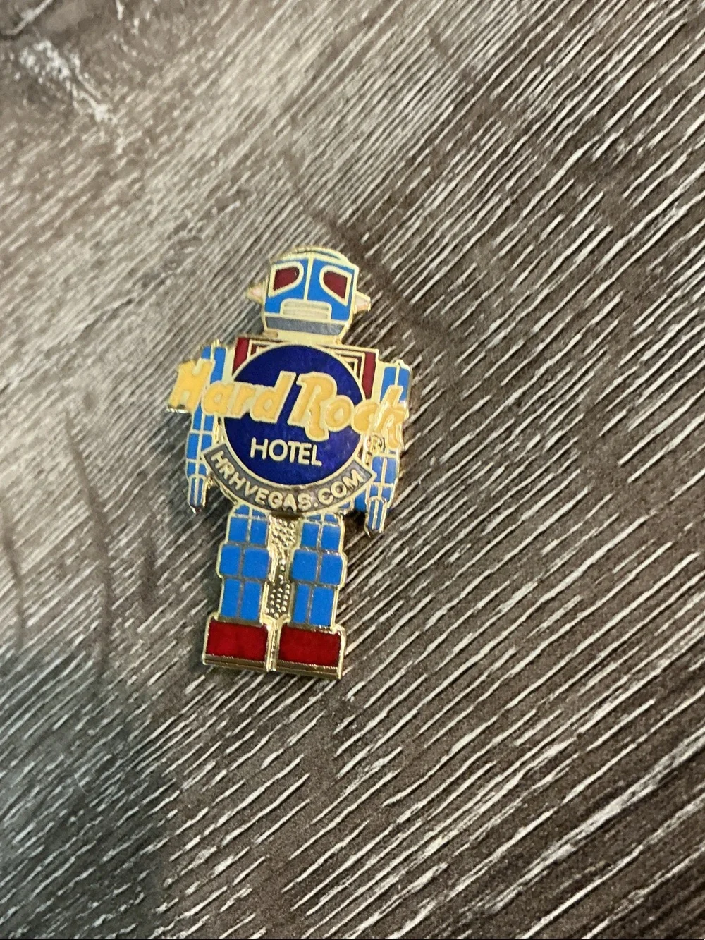 Hard Rock Cafe Hard Rock Hotel Las Vegas Robot Series Enamel Pin 2x1 NEW
